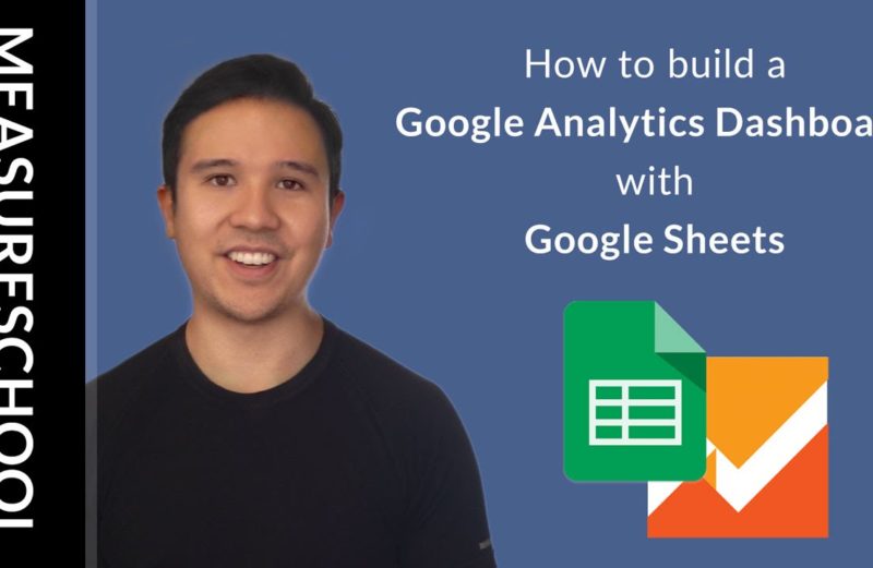 Google Analytics Dashboard with Google Sheets (Reporting API)