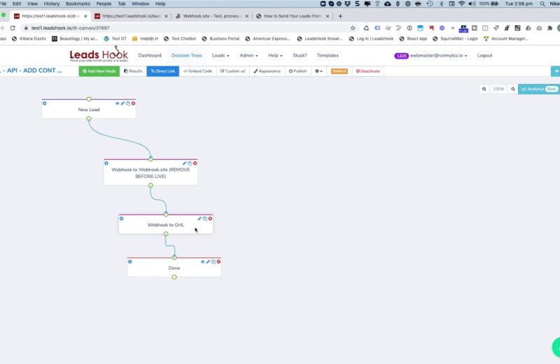 LeadsHook to GoHighLevel Integration