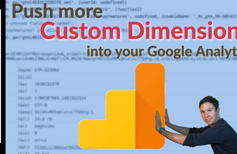 Get more Google Analytics Custom Dimensions #measure