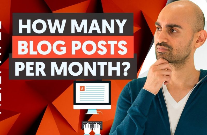 How Many Blog Posts Should You Write Per Month?