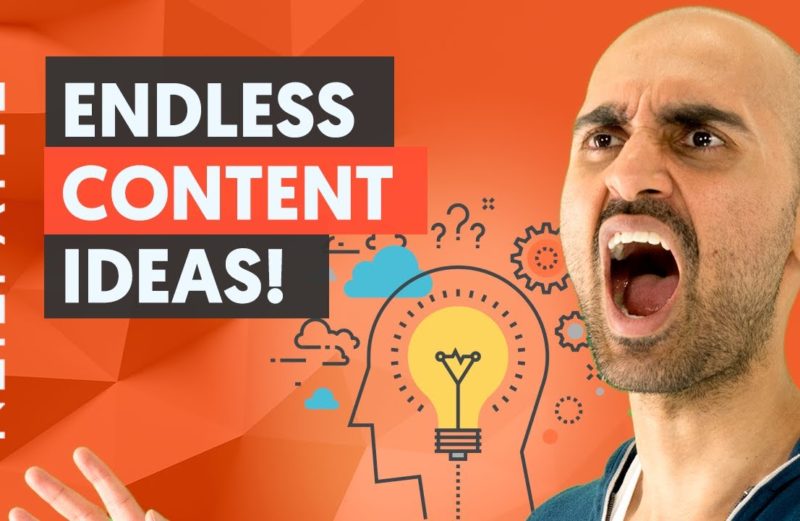 How to Find Endless Content Ideas With One FREE Tool